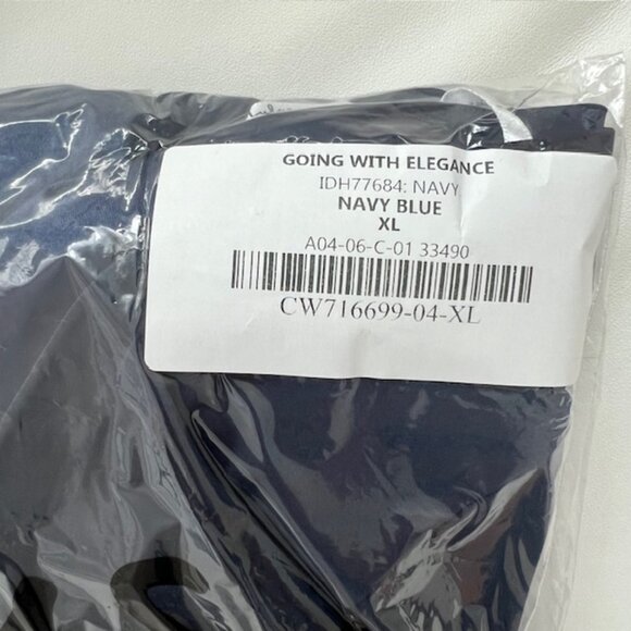 Lulu's Elegant Navy Blue Tiered Dress - Picture 3 of 4